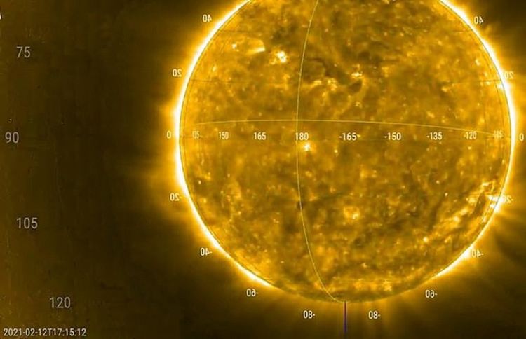Solar Orbiter засне първото си видео на слънчево изригване