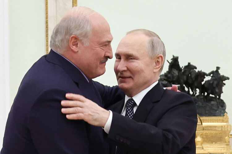 Лукашенко се среща с Путин в Москва