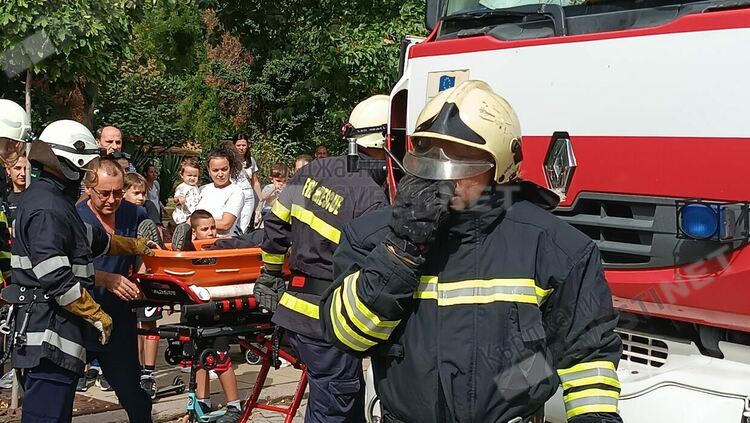 Пожар избухна в цех за пелети в Чорбаджийско