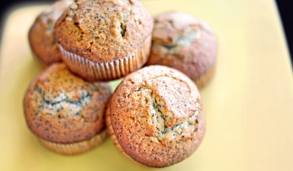 Лимонови кексчета с мак