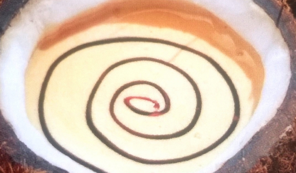 Крем Брюле в кокосов орех