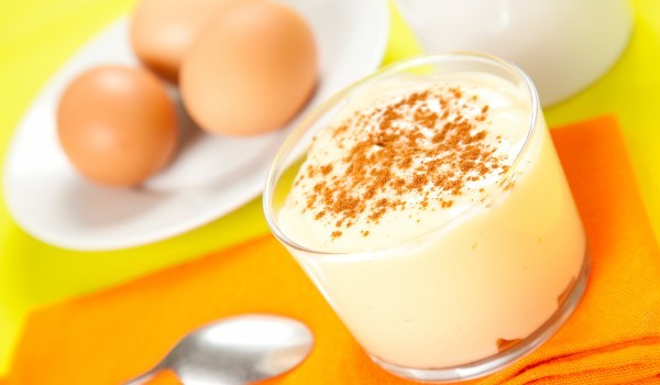 Млечен крем с брашно