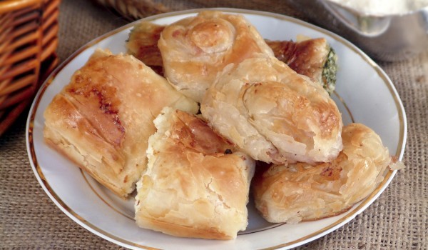 Точена баница с праз и ориз