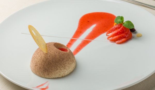 Шоколадов десерт с маскарпоне и розмарин