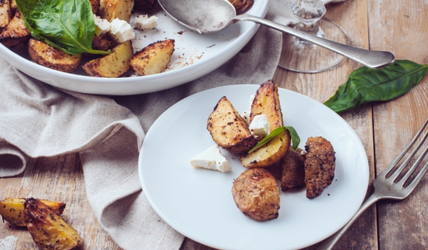 Хрупкави картофи с билки