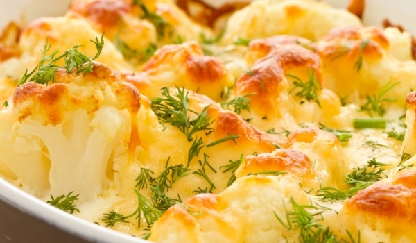 Карфиол с бял сос