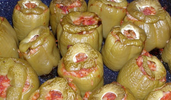 Пълнени чушки с картофи