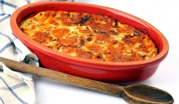 Патладжани с доматен сос на фурна