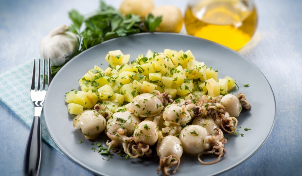 Салата от калмари