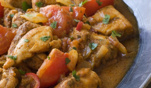 Свинско с чушки от туршия