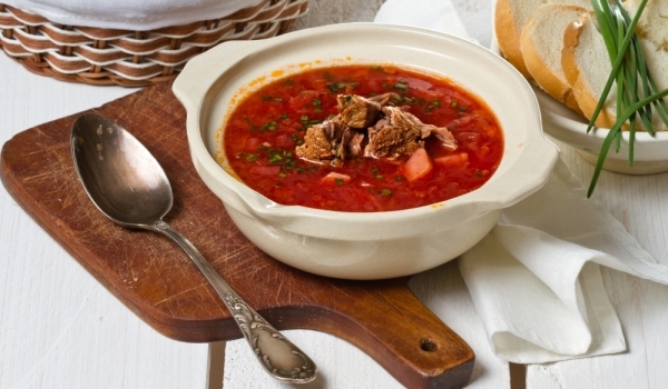 Свинско с чекане и булгур