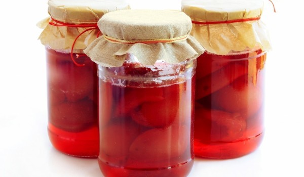 Компот от сини сливи