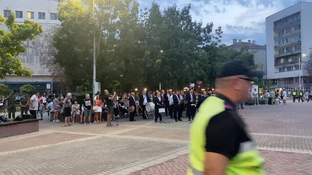 Б.Т.Р. и пищна заря за 79-тия рожден ден на Димитровград